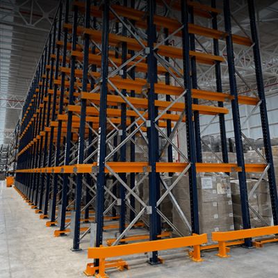 Rack Drive In para almacenamiento de alta densidad