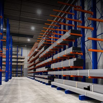 Rack cantilever para cargas largas